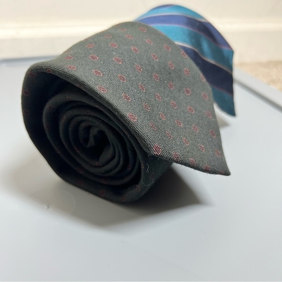 Robert Talbott Lot of 2 Wool and silk ties - Picture 3 of 8